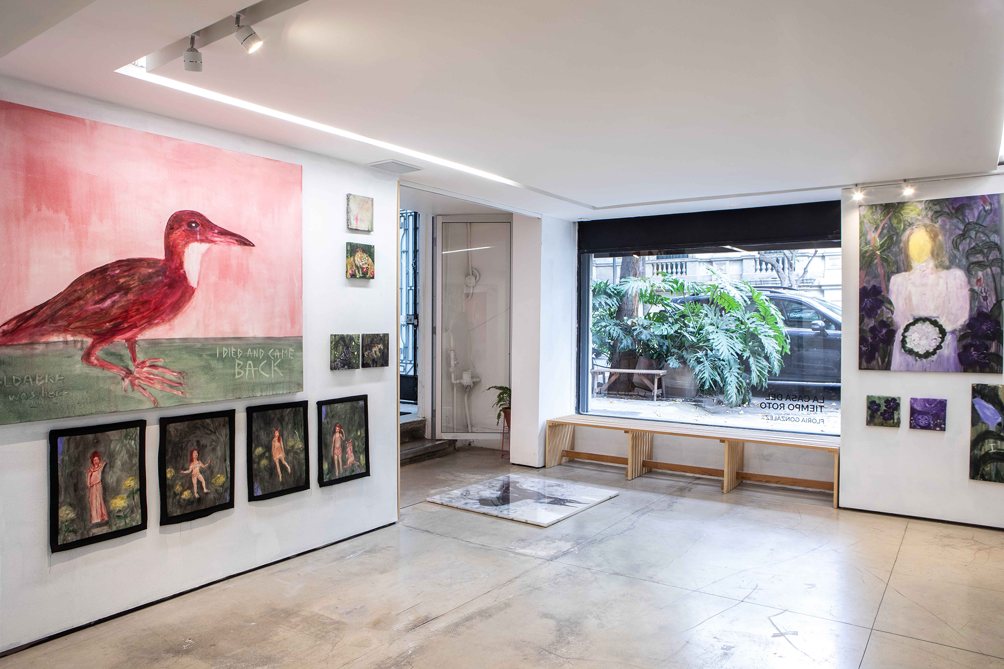 La casa del tiempo roto Floria González en Galería Machete Revista 192